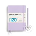 Leuchtturm1917 Zápisník 120G Lilac Medium A5 čistý (Leuchtturm1917)