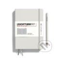 Leuchtturm1917 Zápisník Light Grey Medium A5 čtverečkovaný (Leuchtturm1917)