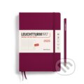 Leuchtturm1917 Week Planner Medium (A5) 2025 Port Red (Leuchtturm1917). Leuchtturm1917, 2024