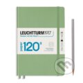 Leuchtturm1917 Zápisník 120G Sage A5 linkovaný (Leuchtturm1917)