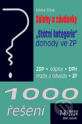 1000 řešení č. 7-8 / 2024 - Zálohy a závdavky (Poradce s.r.o.)