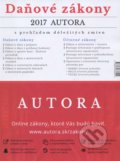 Daňové zákony - 2017 Autora, Porada s.k., 2016