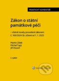 Zákon o státní památkové péči - Jiří Klusoň, Martin Zídek, Michal Tupý, Wolters Kluwer, 2024