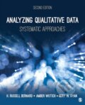 Kniha: Analyzing Qualitative Data (H. Russell Bernard, Amber Y. Wutich a Gery W. Ryan). Sage Publications, 2016