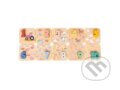 Společenská hra: Puzzle - Učíme sa číslice - farma (New Classic Toys)
