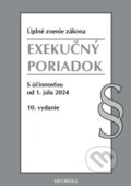 Kniha: Exekučný poriadok. (Heuréka). Heuréka, 2024