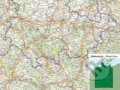Nástěnná mapa Německo 1:700 000 (freytag&berndt). freytag&berndt