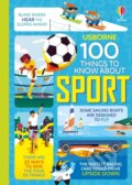 Kniha: 100 Things to Know About Sport (Alice James, Jerome Martin, Micaela Tapsell a Tom Mumbray). Usborne, 2024