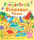 Kniha: Fingertrail Dinosaur Mazes (Felicity Brooks). Usborne, 2024