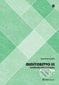 Audítorstvo III (audítorská dokumentácia) - František Maděra, 2017