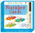 Wipe-clean number cards - Felicity Brooks, Usborne, 2017