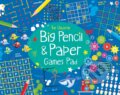 Big Pencil and Paper Games Pad - Simon Tudhope, Usborne, 2017