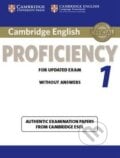 Cambridge English Proficiency 1 for Updated Exam - Student&#039;s Book without Answers, Cambridge University Press, 2012