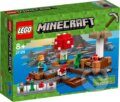 LEGO Minecraft 21129 Ostrov húb, LEGO, 2017