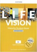 Kniha: Life Vision Upper Intermediate Student's Book with eBook CZ (Jane Hudson). OUP English Learning and Teaching, 2023