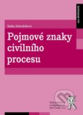 Pojmové znaky civilního procesu - Radka Zahradníková, Aleš Čeněk, 2017