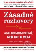 E-kniha: Zásadné rozhovory (Al Switzler, Joseph Grenny, Kerry Patterson a Ron McMillan), 2016