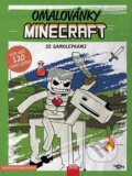 Kniha: Omalovánky Minecraft se samolepkami (Roman Bureš). Computer Press, 2024