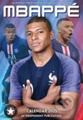 Nástenný kalendár 2025: Mbappé (Cure Pink). Cure Pink, 2024