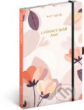 Týdenní Laskavý diář 2025, 13 x 21 cm (Notique). Notique, 2024