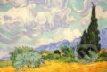 Wheat Field with Cypresses - Vincent Van Gogh, Piatnik, 2017