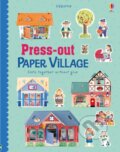 Kniha: Press-out Paper Village (Fiona Watt). Usborne, 2017