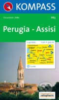 Perúgia,Assisi 663 / 1:50T KOM (Kompass). Kompass, 2013