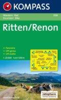 Ritten,Renon 068 / 1:25T NKOM (Kompass). Kompass, 2013