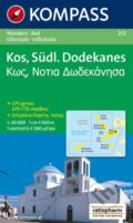 Kos,Südlicher Dodekanes 252 / 1:50T NKOM (Kompass). Kompass, 2013