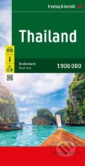 Thajsko 1:900 000 / automapa (freytag&berndt). freytag&berndt, 2024