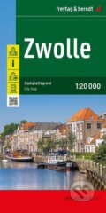 Zwolle 1:20 000 / plán města (freytag&berndt). freytag&berndt, 2022