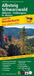 Albsteig Schwarzwald, Albbruck-Feldbergpass, St. Blasien 1:35 000 / turistická mapa (freytag&berndt)
