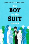 Kniha: The Boy in the Suit (James Fox). Scholastic, 2024