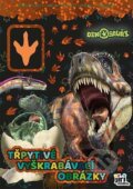 Kniha: Třpytivé vyškrabávací obrázky Dinosauři (Jiří Models). Jiří Models, 2024