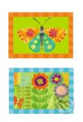 Obojstranné puzzle: Motýľ a kvety, Vnímavé Hračky, 2017