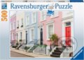 Puzzle: Barevné městské domy v Londýně (Ravensburger). Ravensburger, 2024