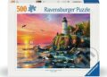 Puzzle: Maják na útesu (Ravensburger). Ravensburger, 2024