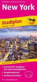 New York 1:14 000 / plán města (freytag&berndt). freytag&berndt, 2018