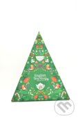 Kávy a čaje: ADVENT CALENDAR GREEN TRIANGULAR 25 ks (English Tea Shop). English Tea Shop, 2024