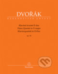 Klavírní kvartet D dur op. 23 - Antonín Dvořák, Bärenreiter Praha, 2017