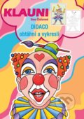Kniha: Klauni Omalovánky Didaco A5 (Akim). Akim, 2024