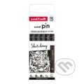 UNI PIN Drawing - sada linerů Sketching (5 ks) (OFFICE LINE). OFFICE LINE