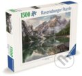 Puzzle: Jezero Braies, Itálie (Ravensburger). Ravensburger, 2024