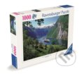 Puzzle: Norský fjord (Ravensburger). Ravensburger, 2024