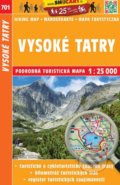 Vysoké Tatry 1:25 000, SHOCart, 2021