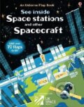 Kniha: See Inside Space Stations and Other Spacecraft (Rosie Dickins). Usborne, 2017
