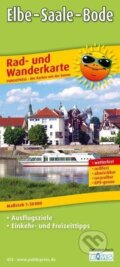 Labe-Saale-Bode 1:50 000 / cyklistická a turistická mapa (freytag&berndt). freytag&berndt, 2016