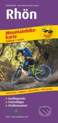 Rhön 1:50 000 / cyklistická mapa (freytag&berndt). freytag&berndt, 2019