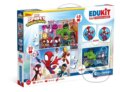 Spoločenská hra: Edukit Spidey a jeho úžasní přátelé 4v1 (Clementoni). Clementoni