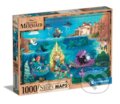 Puzzle: Disney Mapa Malá mořská víla (Clementoni). Clementoni, 2024